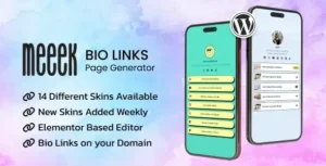 Meeek – Elementor Bio Links Builder