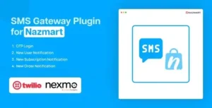 SMS Gateway Plugin for Nazmart