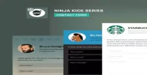 Ninja Kick: Contact Form