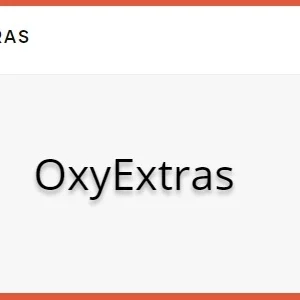 oxyextras wordpress plugin Oxygen addons