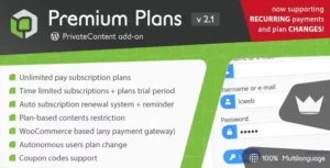 PrivateContent Premium Plans Add-on