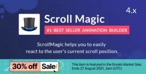 Scroll Magic WordPress – Scrolling Animation Builder Plugin