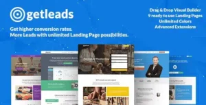 Getleads High-Performance Landing Page WordPress Theme