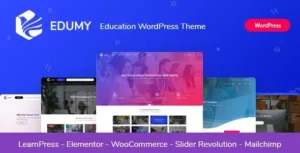 Edumy – LMS Online Education Course WordPress Theme