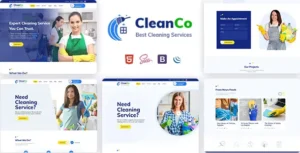 Cleanco – Cleaning Service Company WordPress Theme