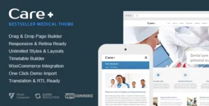 Care – Medical and Health Blogging WordPress Theme