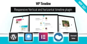 WP Timeline Responsive Vertical and Horizontal timeline plugin