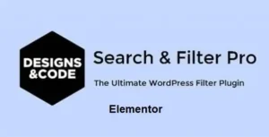 Search & Filter Elementor – The  Ultimate WordPress Filter Plugin