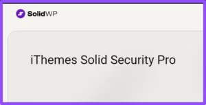 iThemes Solid Security Pro