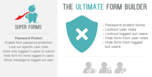 Super Forms Password Protect & User Lockout & Hide