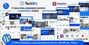 Techbiz – Multipurpose IT Solution & Business Consulting WordPress Theme