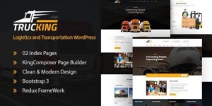 Trucking – Logistics and Transportation WordPress Theme