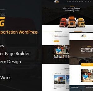 Trucking Logistics and Transportation WordPress Theme