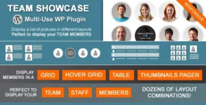 Team Showcase WordPress Plugin