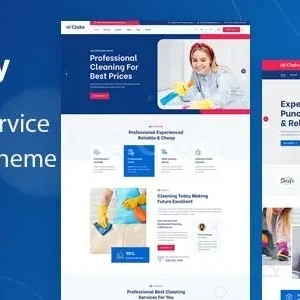 Claky 1.0.3 – Cleaning Services WordPress Theme