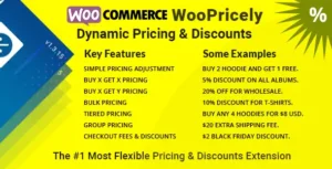 Dynamic Pricing & Discounts for WooCommerce WooPricely