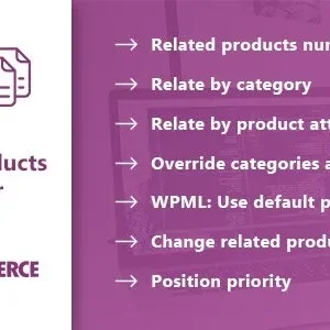 Related Products Manager for WooCommerce Pro 1.16
