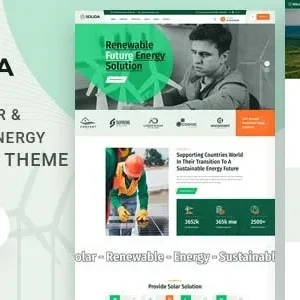 Solida 1.0.1 – Solar & Renewable Energy WordPress Theme