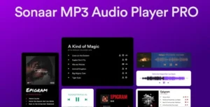 Sonaar MP3 Music Player PRO