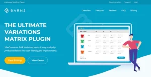 WooCommerce Bulk Variations by Barn2 Media