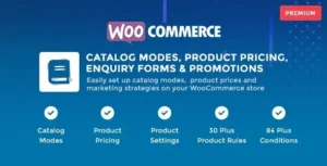 WooCommerce Catalog Mode Pricing, Enquiry Forms & Promotions