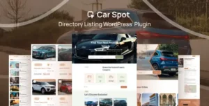 CarSpot Car Directory Listing WordPress Plugin