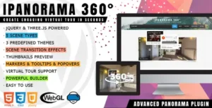 iPanorama 360° Virtual Tour Builder for WordPress