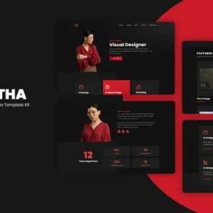 Agetha – Creative Portfolio Template Kit