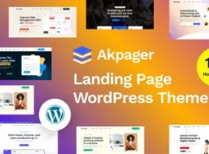 Akpager – Landing Page Elementor WordPress Theme