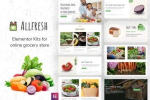 Allfresh – Grocery Store Elementor Template Kit