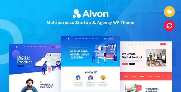 Alvon 2.0.2 – Multipurpose Startup & Agency WordPress Theme