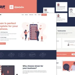 Aman – Multipurpose Elementor Template Kit