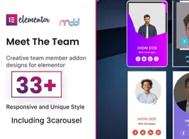 BWD Meet the Team Elementor Addon