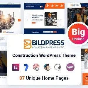 BildPress 1.3.8 – Construction WordPress Theme