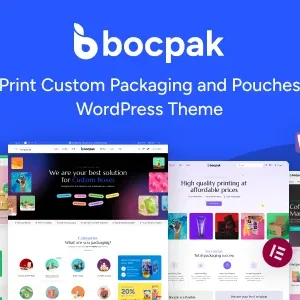 Bocpak - Print Custom Packaging and Pouches WordPress Theme