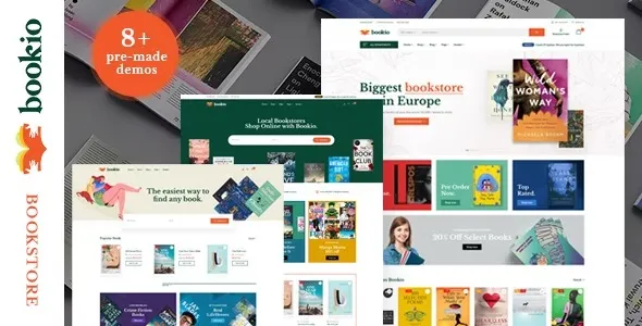 Bookio 1.2.1 – Book Store WooCommerce WordPress Theme