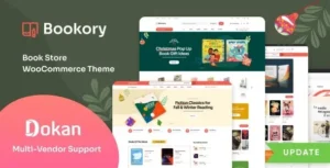 Bookory  – Book Store WooCommerce Theme