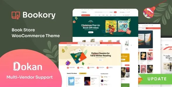 Bookory 2.2.1 – Book Store WooCommerce Theme