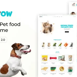 Bowow - Pet Store & Pet Care Shopify Them