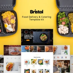 Bristol – Food Delivery & Catering Elementor Template Kit
