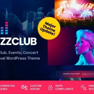 Buzz Club 2.0.4 – Night Club, DJ & Music Festival Event WordPress Theme