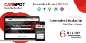 CarSpot  – Automotive Car Dealer WordPress Classified Theme