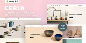 Ceria – Ceramics & Pottery Decor Responsive Shopify Theme