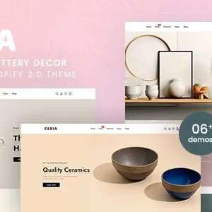 Ceria - Ceramics & Pottery Decor Responsive Shopify 2.0 Theme