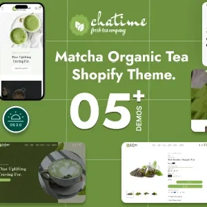 Chatime - Matcha & Organic Tea Store Shopify Theme