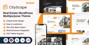 CityScape – Real Estate WordPress Theme