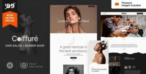 Coiffure  – Hair Salon & Barber WordPress Theme