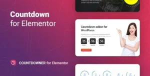 Countdowner  – Countdown Timer for Elementor