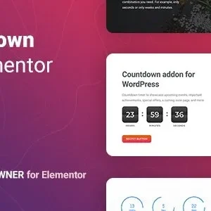 Countdowner – Countdown Timer for Elementor