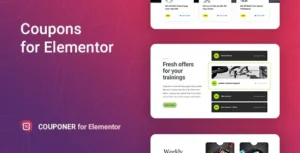 Couponer  – Discount Coupons for Elementor